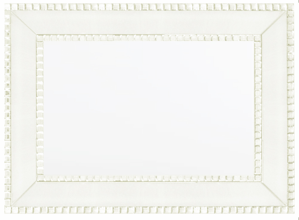 MC001 Wall décor art mirror on mirror rectangular ornate